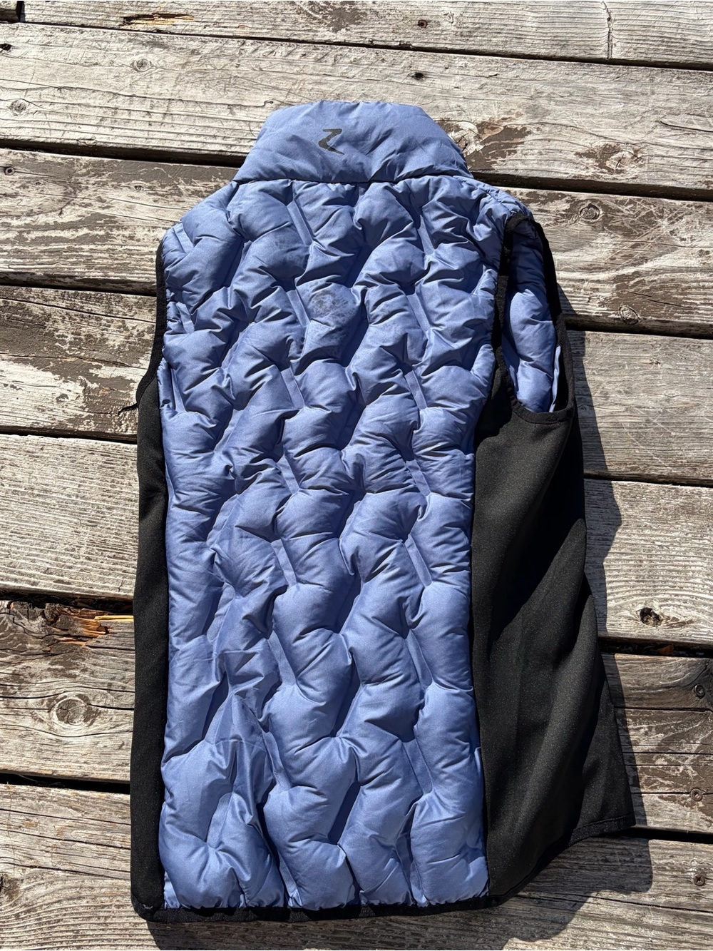 Horze Shelly Women's Light Padded Vest Light Blue - Picture 2 of 6